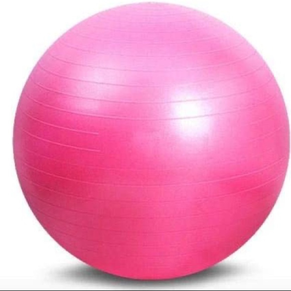 Large pregnancy or exercise ball (pink)